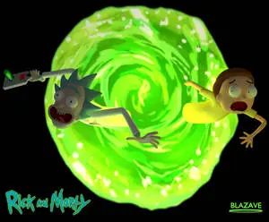 3D Illustration Rick And Morty 4K