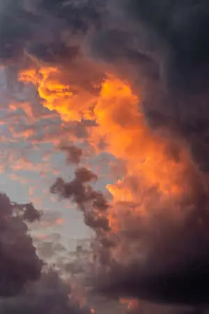 "Catch a glimpse of the mesmerizing beauty of this aesthetic sky above."
