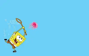 Get lost in the vibrant colors and relaxing vibes of Aesthetic Spongebob