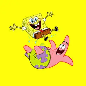 Get groovy, sea-freaky with Spongebob!