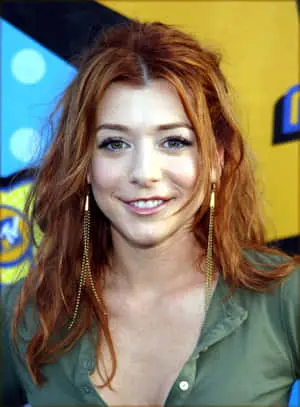 Alyson Hannigan striking a pose