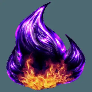 Animated Purple Fire PNG 06252024