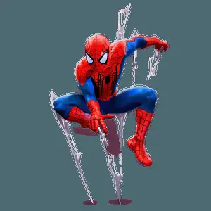 Animated Spider Man Cartoon Character PNG 15