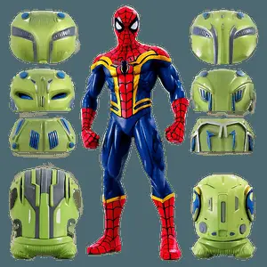 Animated Spider Man Figures PNG 06132024