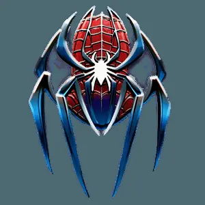 Artistic Spiderman Logo PNG ogt