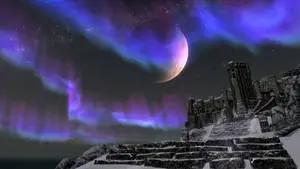 Beautiful Cool Purple Sky