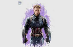 Best Captain America Paint Art
