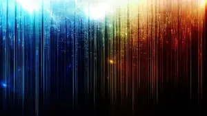 Best Cool Orange And Blue Lines