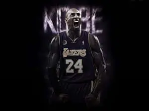 Basketball Player Black Mamba Kobe
