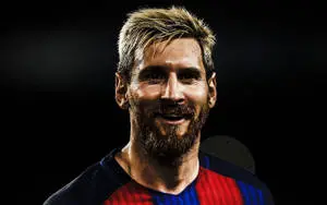 Blonde Lionel Messi 