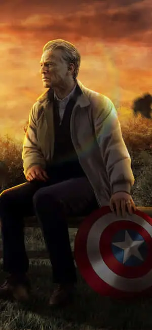 Captain America Ready for the Final Battle 