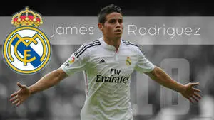 Carefree Soccer Player James Rodriguez