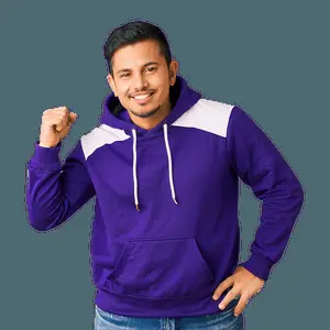 Casual Purple Hoodie Design PNG gja