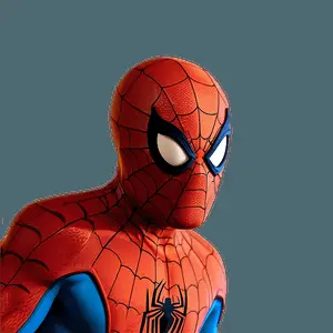 Classic Spider Man Costume PNG dlr