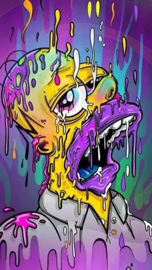 Cool Drip Homer Simpson