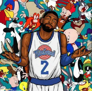Cool NBA Kyrie Irving Tune Squad