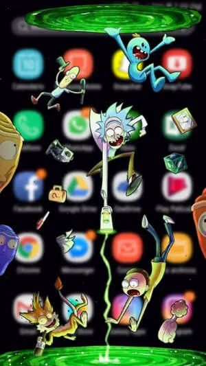 Cool Rick And Morty Screen Saver