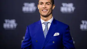 CR7 HD In Blue Suit