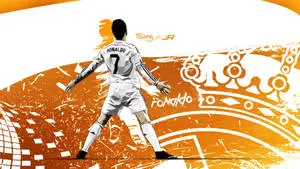 CR7 HD Orange Artwork