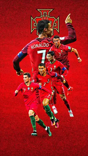 Cristiano Ronaldo Cool Player Stance Graphic Art