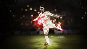 Cristiano Ronaldo Shines On The Pitch 