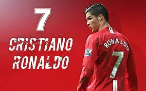 Cristiano Ronaldo Manchester United Number 7