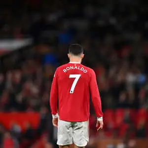 The iconic Cristiano Ronaldo
