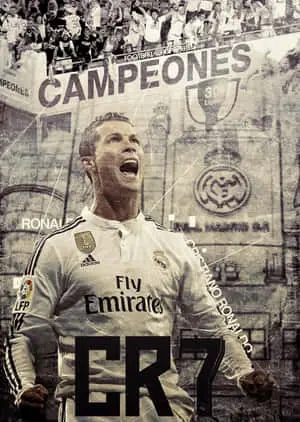 Cristiano Ronaldo - Real Madrid Glory Celebration Wallpaper