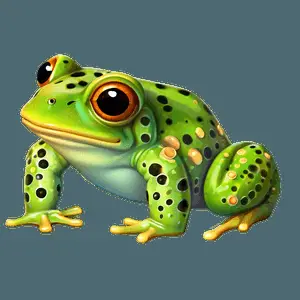 Cute Frog Clipart PNG abp