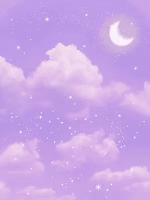 A vibrant and cute purple background 