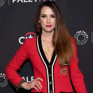 Danneel Ackles striking a pose in a stunning portrait