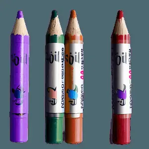 Eco-friendly Crayons PNG 43
