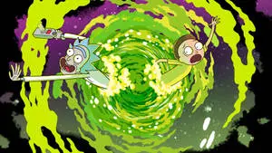 Emotional Moment in Rick and Morty
