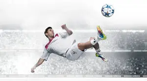 Flying Kick Messi 4k Ultra HD
