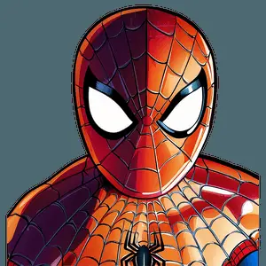 Friendly Neighborhood Spider Man Cartoon PNG 51