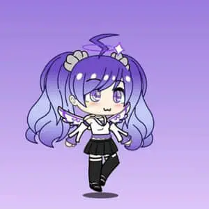 Gacha Life Cute Purple Girl