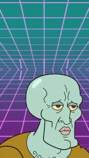 Handsome Squidward Funny SpongeBob Meme