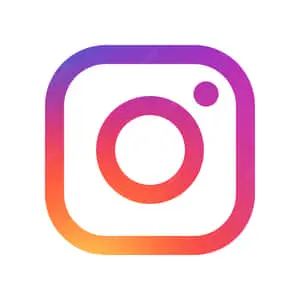 instagram logo with a purple and blue background