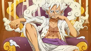 Joy Boy Luffy Cool Stance