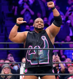 Keith Lee AEW Winner Pose