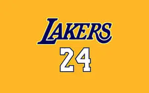 Kobe Bryant 24 Logo Basketball Lakers