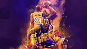 Kobe Bryant Basketball Fanmade Purple