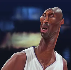 kobe bryant - kobe bryant - digital art