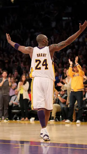 White Lakers Jersey Kobe Bryant iPhone