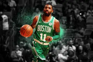 Kyrie Irving Boston Celtics Number Eleven