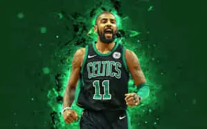Kyrie Irving showing off his cool side in the latest basketball game