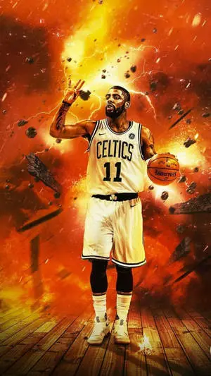 Kyrie Irving In Fire