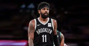 Kyrie Irving in the Brooklyn Nets Jersey 