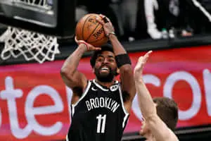 Kyrie Irving with the Brooklyn Nets 