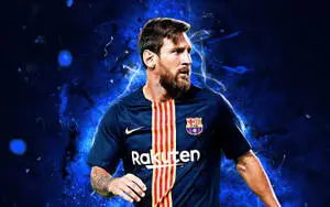 Lionel Messi 2020 Looking At Side
